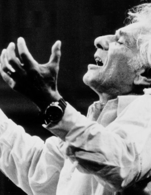 Leonard Bernstein conducting. (Credit: Paul de Hueck/Courtesy of The Leonard Bernstein Office, Inc.)